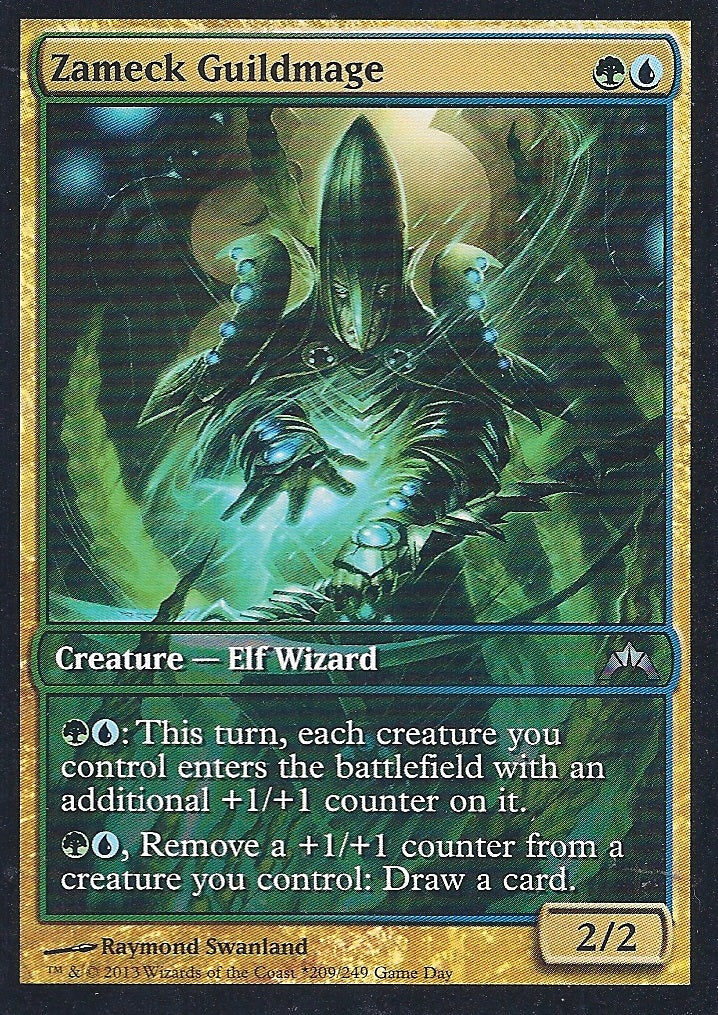 Zameck s Guildmage (Full Art) (Promotional Cards) Light Play