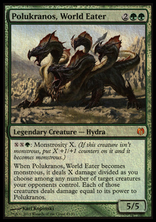 Polukranos, World Eater (Duel Decks: Heroes vs Monsters) Near Mint Foil