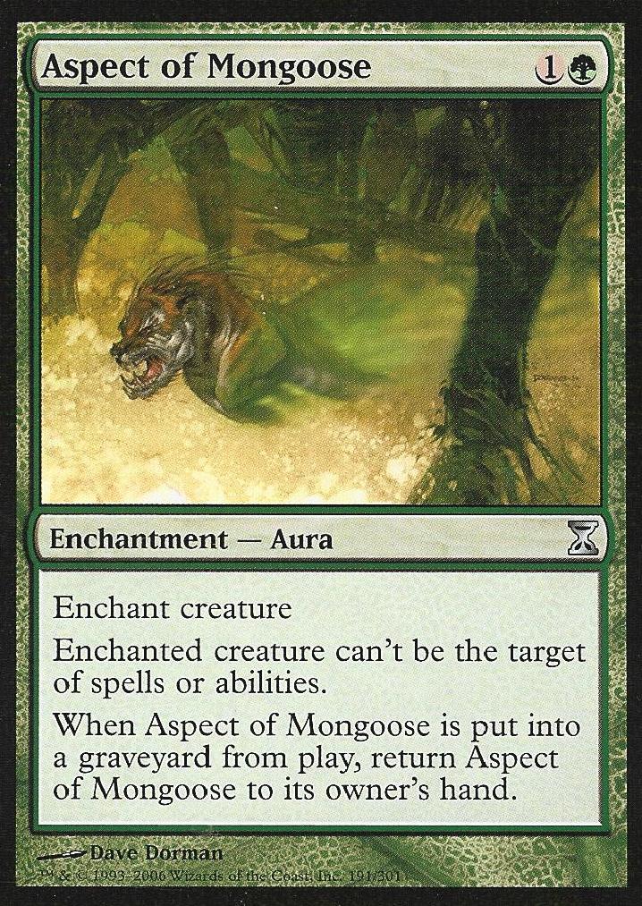 Aspect of Mongoose (Time Spiral) Near Mint Russian