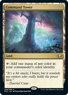Command Tower (Commander Collection: Black) Near Mint