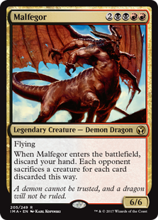 Malfegor (Iconic Masters) Near Mint