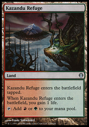 Kazandu Refuge (Archenemy) Light Play