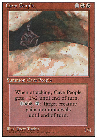 Cave People (4th Edition) Good
