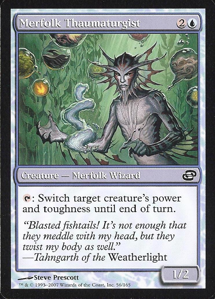 Merfolk Thaumaturgist (Planar Chaos) Near Mint Foil