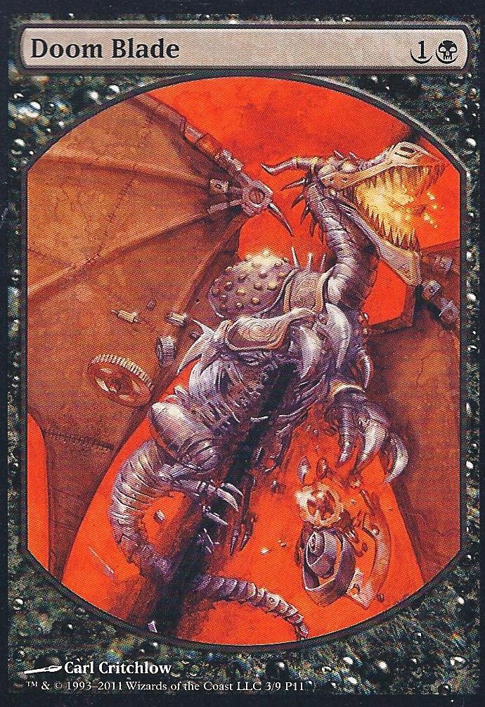 Doom Blade (Textless) (Promotional Cards) Near Mint