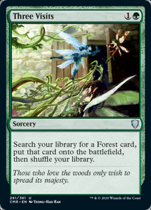 Three Visits (Commander Legends) Near Mint
