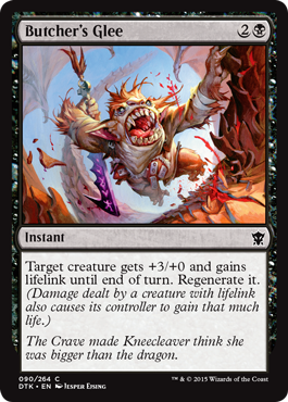 Butcher's Glee (Dragons of Tarkir) Near Mint