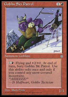 Goblin Ski Patrol (Ice Age) Light Play
