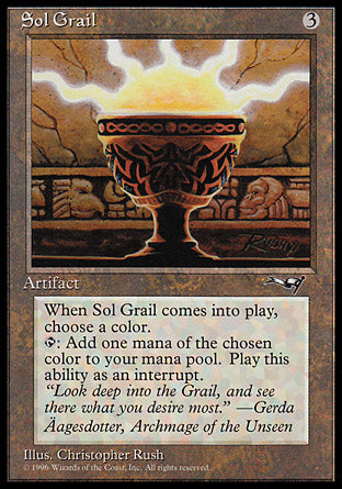 Sol Grail (Alliances) Near Mint