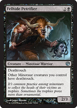 Felhide Petrifier (Journey into Nyx) Near Mint Foil