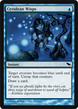 Cerulean Wisps (Shadowmoor) Near Mint Foil