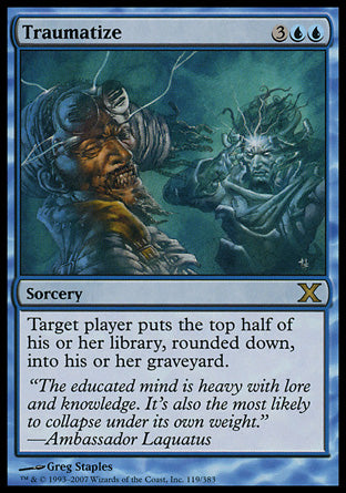 Traumatize (10th Edition) Near Mint Foil