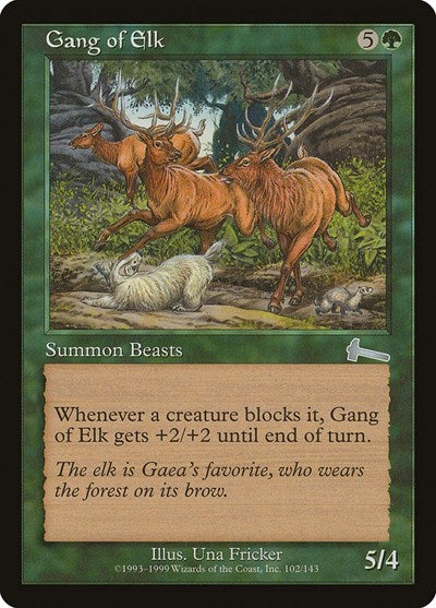 Gang of Elk (Urza's Legacy) Good