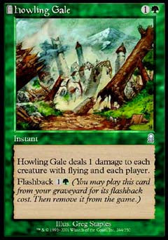 Howling Gale (Odyssey) Near Mint Foil