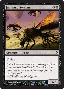 Jagwasp Swarm (Worldwake) Near Mint Foil