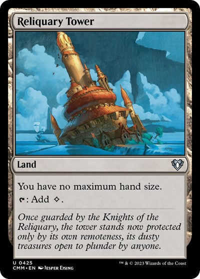 Reliquary Tower (Commander Masters) Near Mint