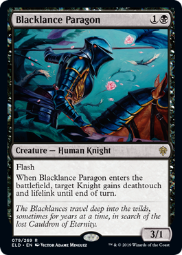 Blacklance Paragon (Throne of Eldraine) Near Mint Foil