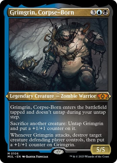 Grimgrin, Corpse-Born (Foil Etched) (March of the Machine: Multiverse Legends) Near Mint