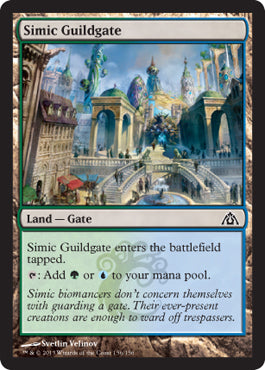 Simic Guildgate (Dragon's Maze) Near Mint Foil