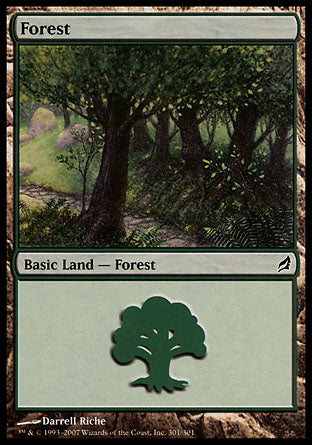 Forest (301) (Lorwyn) Near Mint