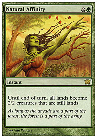 Natural Affinity (9th Edition) Good