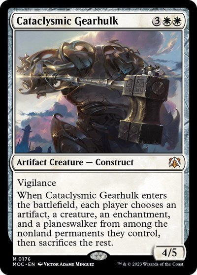 Cataclysmic Gearhulk (Commander: March of the Machine) Near Mint