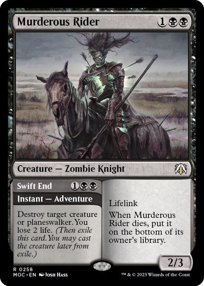 Murderous Rider (Commander: March of the Machine) Near Mint