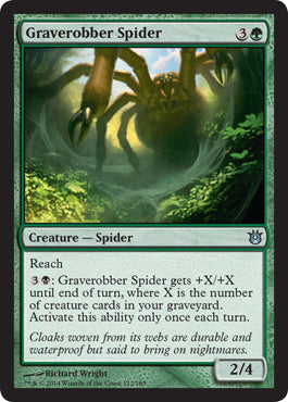 Graverobber Spider (Born of the Gods) Near Mint Foil
