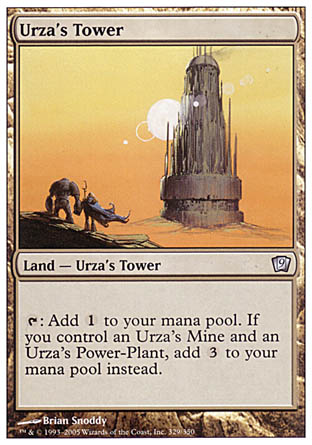 Urza's Tower (9th Edition) Near Mint Foil