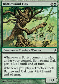 Battlewand Oak (Lorwyn) Near Mint Japanese