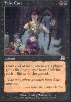 False Cure (Onslaught) Near Mint