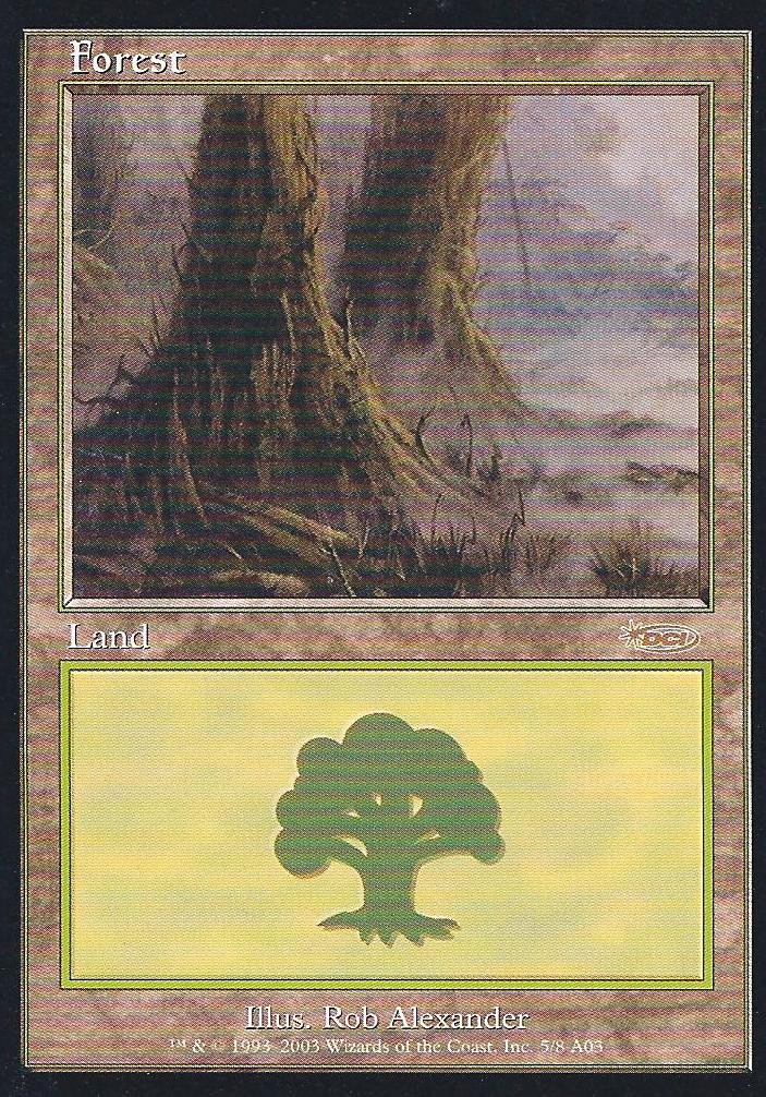 Forest (2003 Arena League Promo) (Promotional Cards) Near Mint Foil