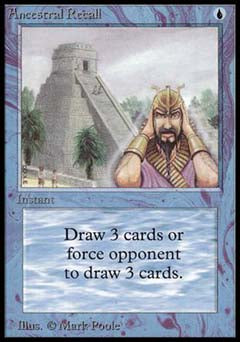 Ancestral Recall (Beta) Near Mint
