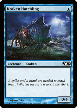 Kraken Hatchling (Magic 2013 Core Set) Near Mint Foil