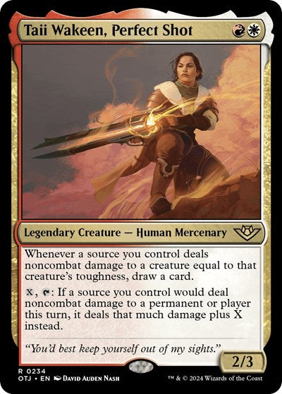 Taii Wakeen, Perfect Shot (Outlaws of Thunder Junction) Near Mint