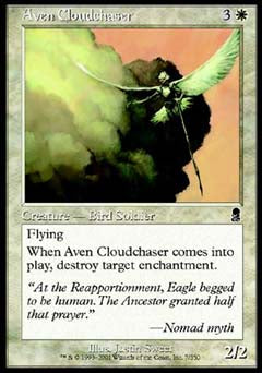 Aven Cloudchaser (Odyssey) Light Play Foil
