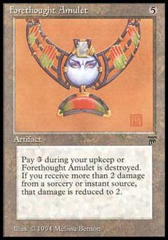 Forethought Amulet (Legends) Light Play