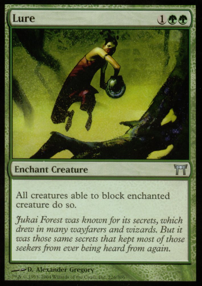 Lure (Champions of Kamigawa) Near Mint Foil