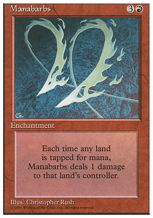 Manabarbs (4th Edition) Near Mint