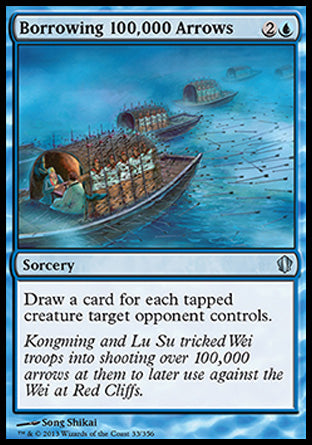 Borrowing 100,000 Arrows (Commander 2013 Edition) Near Mint