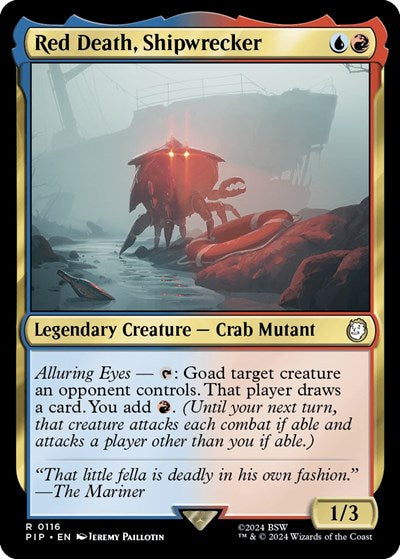 Red Death, Shipwrecker (Universes Beyond: Fallout) Near Mint