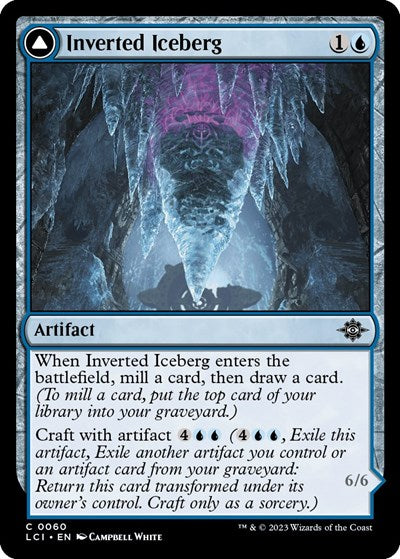 Inverted Iceberg (The Lost Caverns of Ixalan) Near Mint