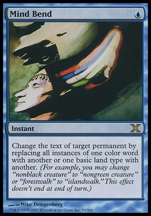 Mind Bend (10th Edition) Near Mint Foil
