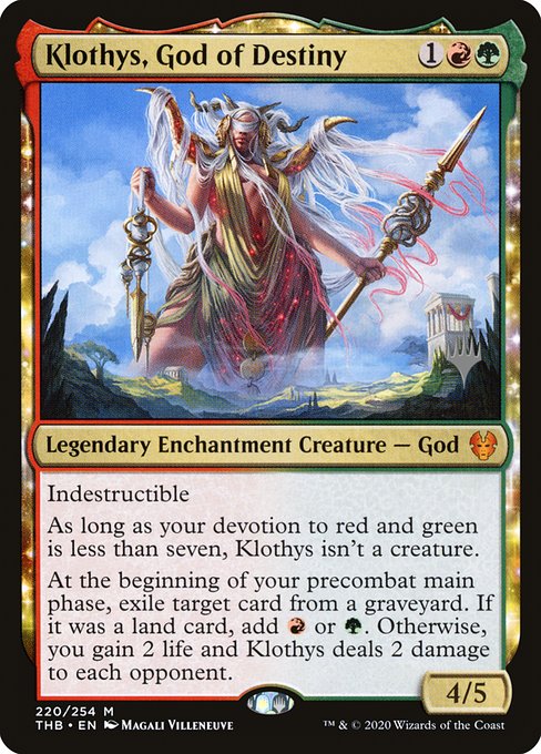 Klothys God of Destiny (Promo Pack) Near Mint