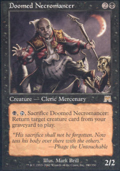 Doomed Necromancer (Onslaught) Near Mint Foil