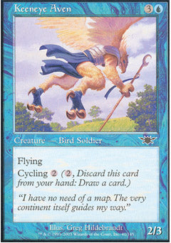 Keeneye Aven (Legions) Light Play Foil