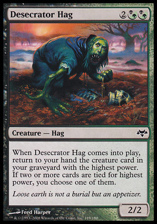 Desecrator Hag (Eventide) Near Mint Foil