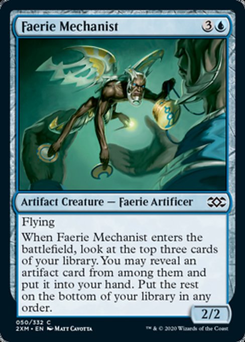 Faerie Mechanist (Double Masters) Near Mint