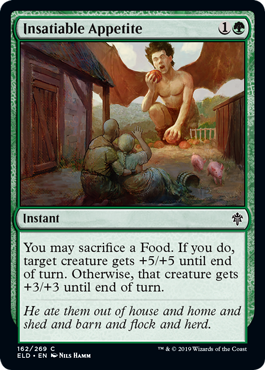 Insatiable Appetite (Throne of Eldraine) Near Mint