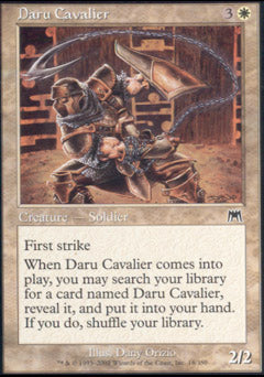 Daru Cavalier (Onslaught) Near Mint Foil